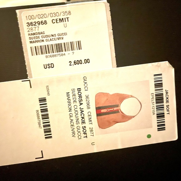 🔥🔥Gucci Borsa Soft Suede Jackie Bag - Picture 10 of 11